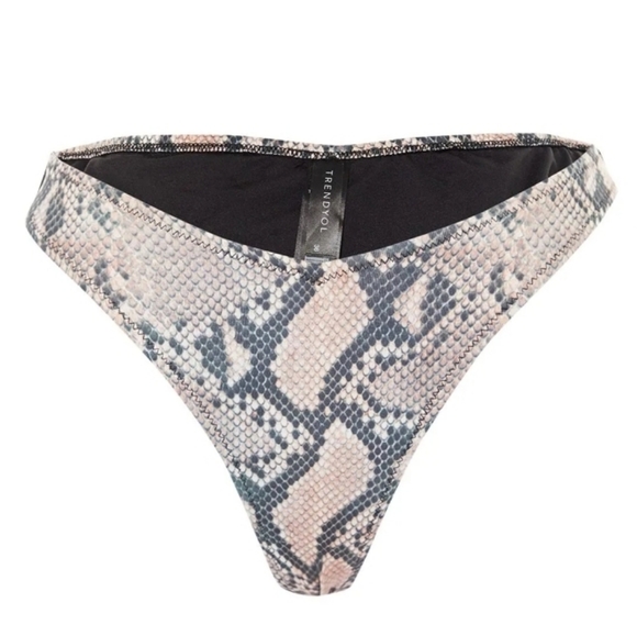 Trendyol Triangle Luxury Bikini Bottom, Size 12 - Picture 5 of 10